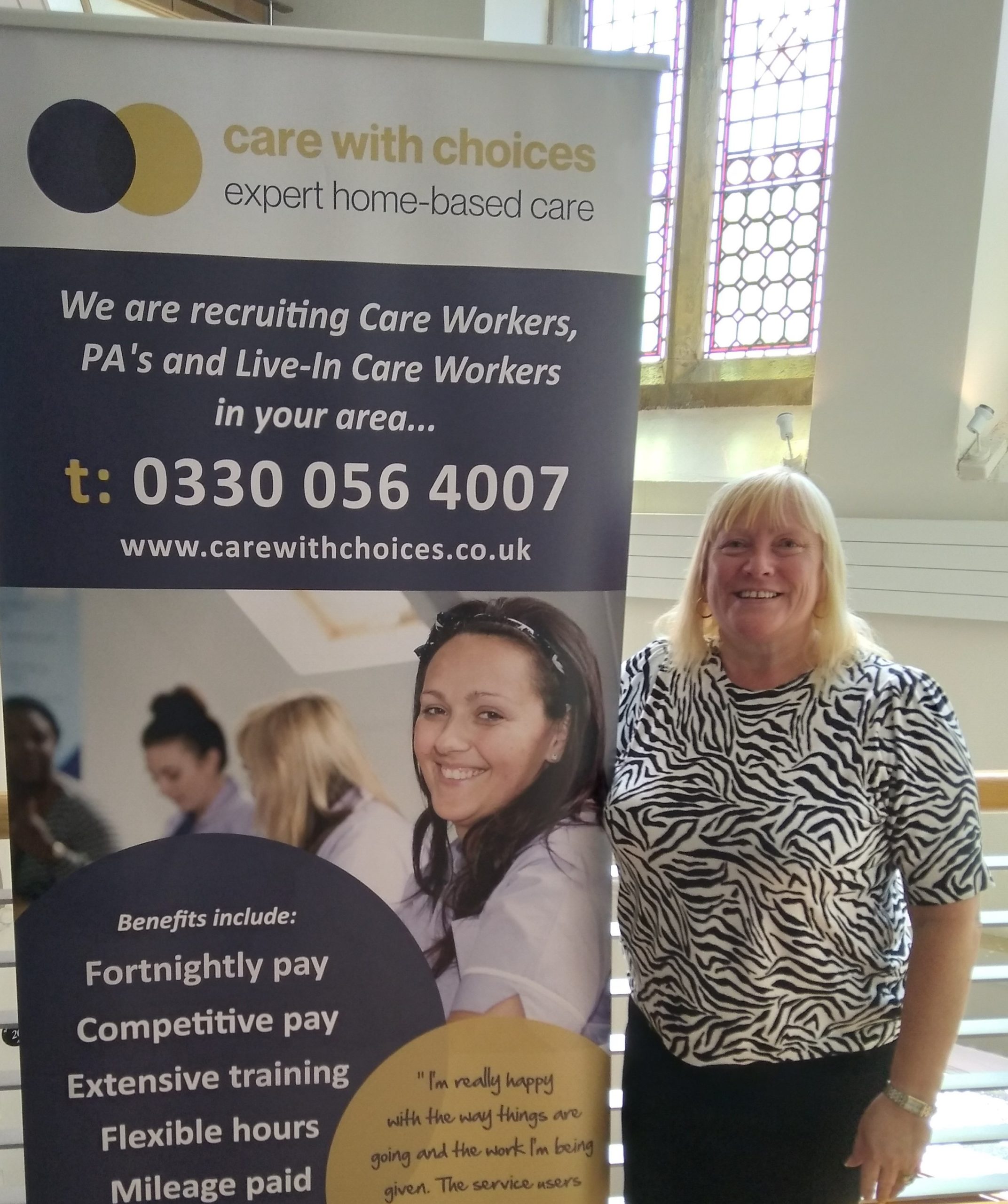 Welcome to Tracey! (Registered Manager – Care With Choices)